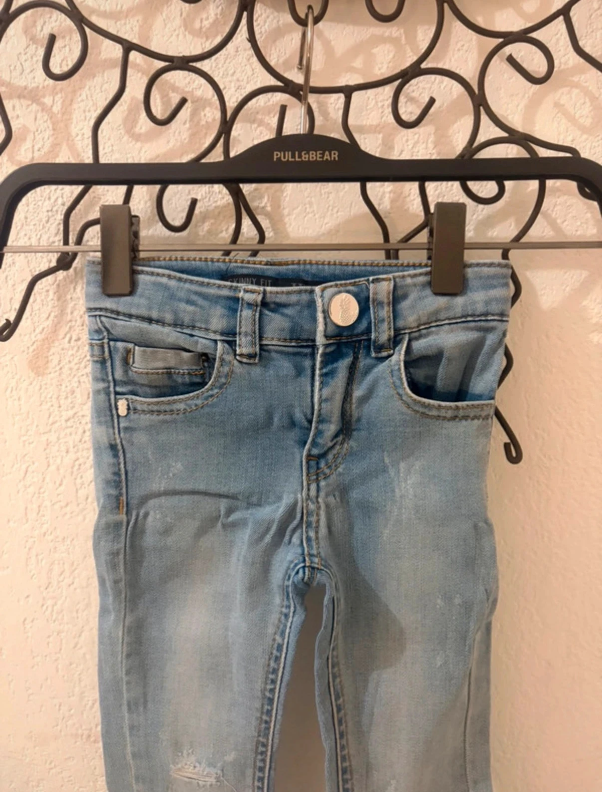Jeans skinny IKKS claro lavado - Tamanho 4 anos (104 cm) – photo 3
